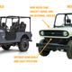 Image for article titled The 2021 Mahindra Roxor Looks Like A Happy Alien